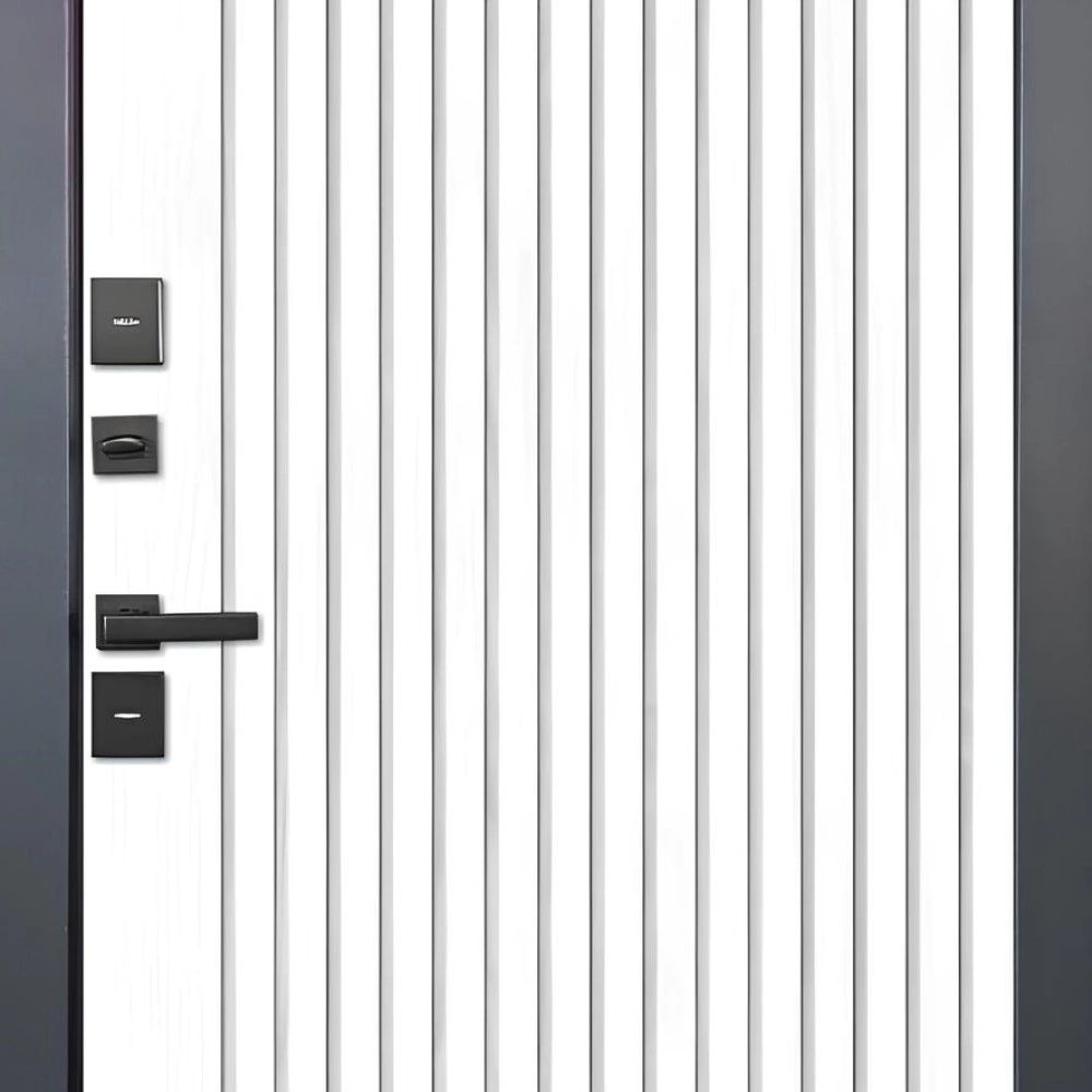 Дверь входная металлическая Протерма Муар винорит патина/белый 2050х960х120 мм левая