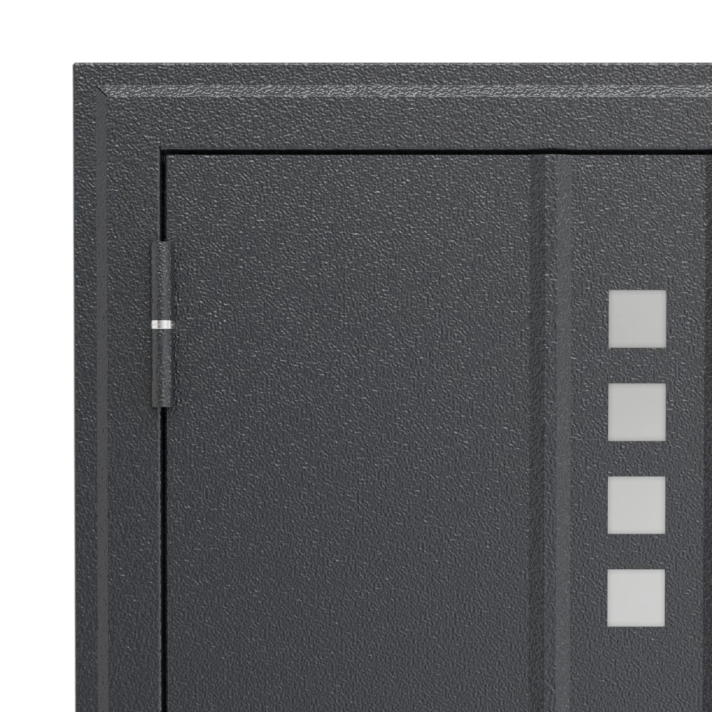 Дверь входная металлическая с терморазрывом Теплер Про-855 2050х960х102 мм правая