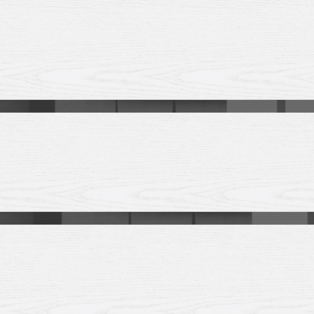 Дверь межкомнатная остекленная 2000х900 мм Маре белый бьянко/черный лакобель