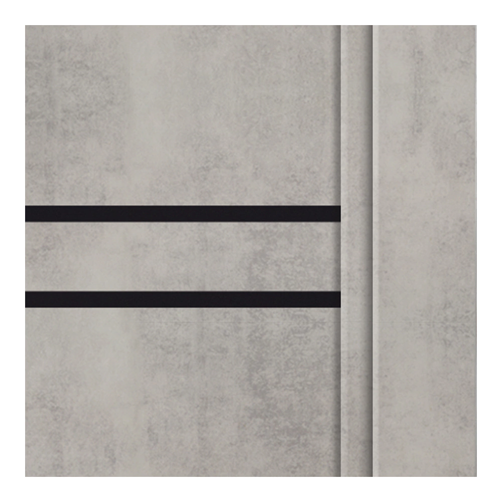 Дверь межкомнатная остекленная ПВХ 2000х800 мм Некст-2 Муар светло-серый