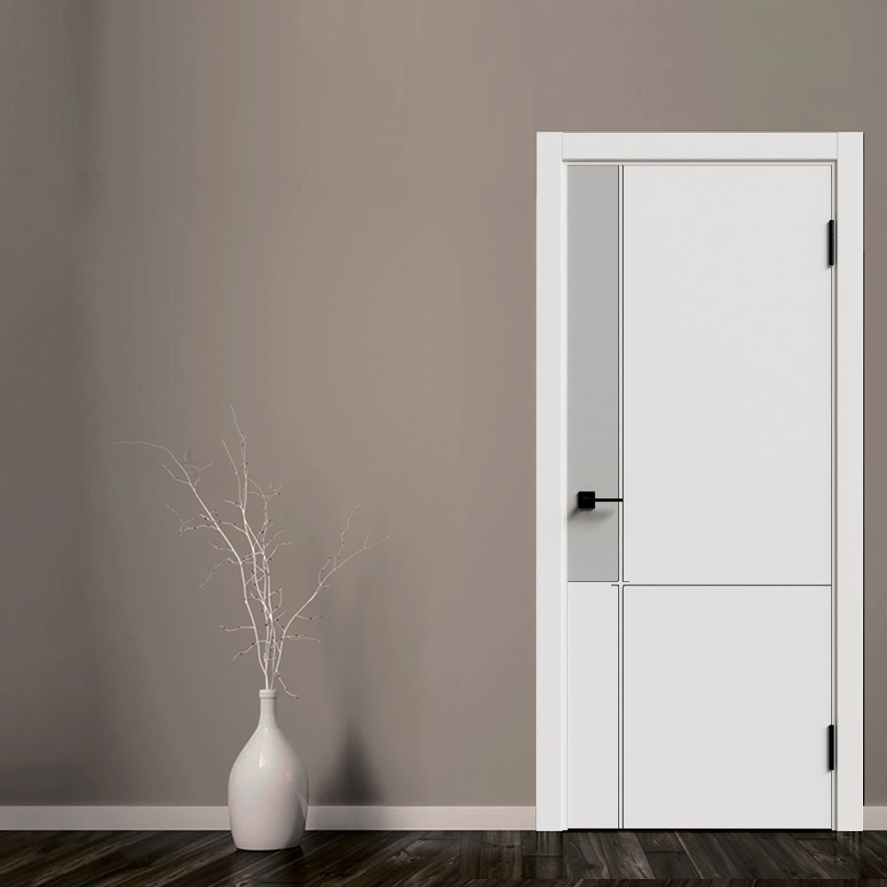 Дверь межкомнатная 2000х800 мм глухая DC-3 Хартвуд Сильвер