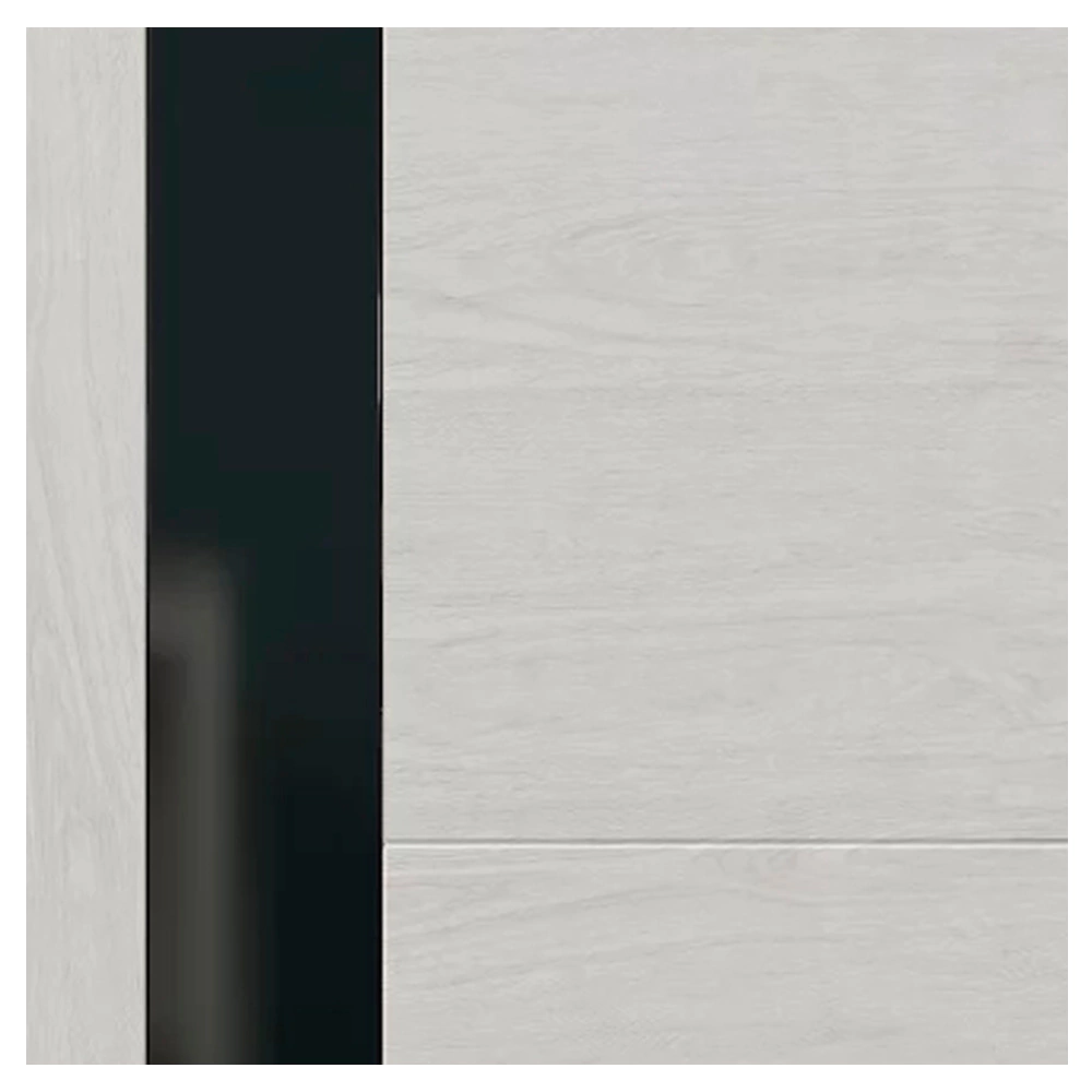 Дверь межкомнатная 2000х600 мм остекленная Атлант ПВХ Ясень снежный