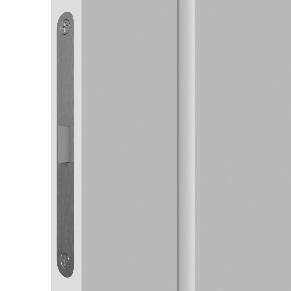 Дверь межкомнатная глухая 2000х600 мм Шеффилд эмаль белая