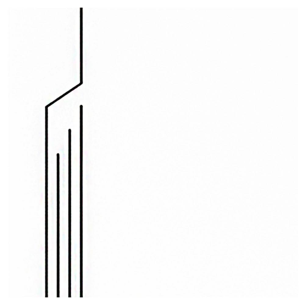 Дверь межкомнатная 2000х800 мм глухая Ли-2 ПЭТ Айс