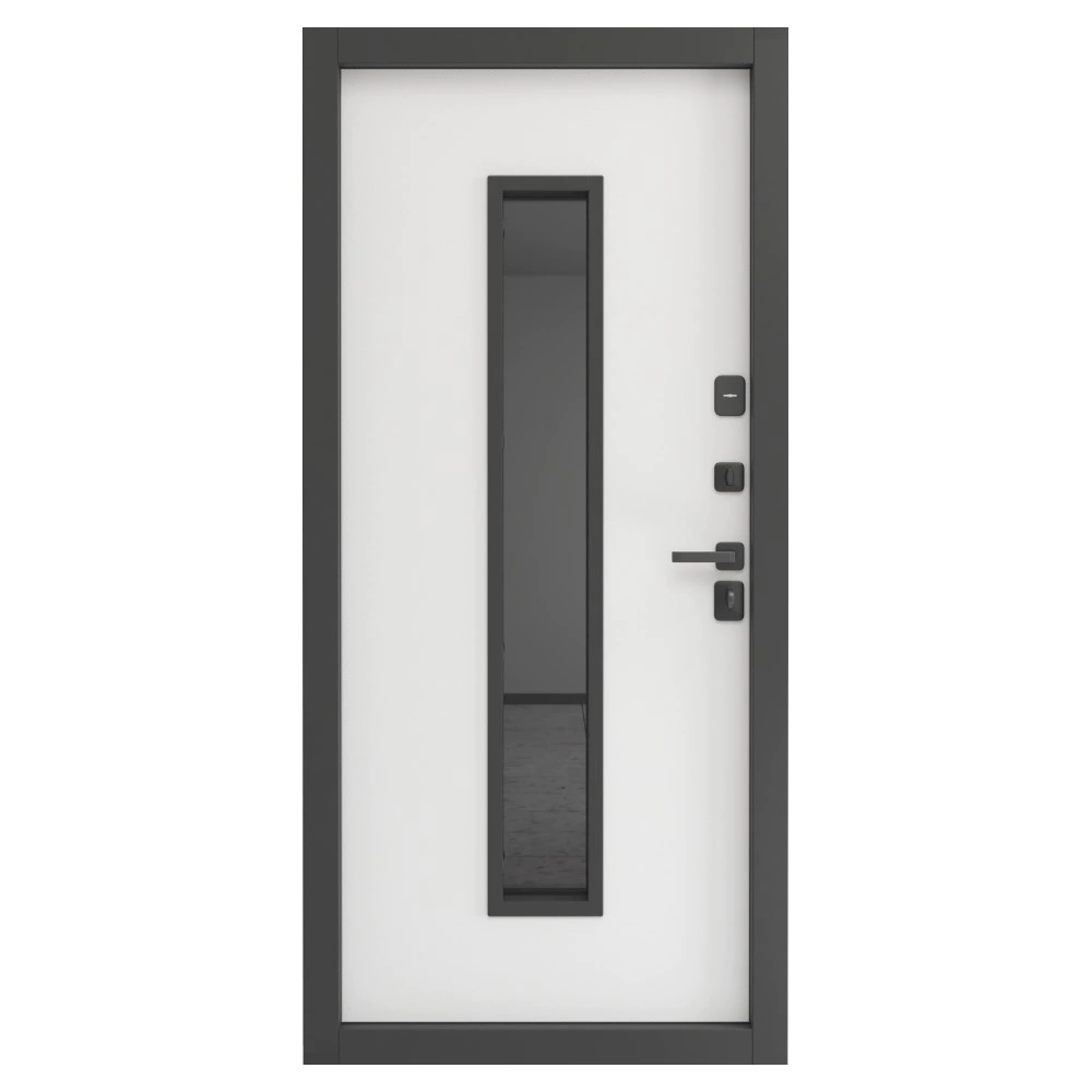 Дверь входная металлическая с терморазрывом 2050х960х110 мм правая Термакс Люми ПРО МАКС