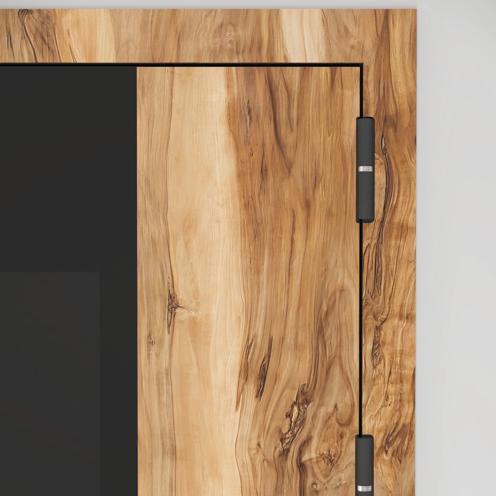 Дверь входная металлическая с терморазрывом 2050х960х110 мм правая Термакс Люми ПРО МАКС