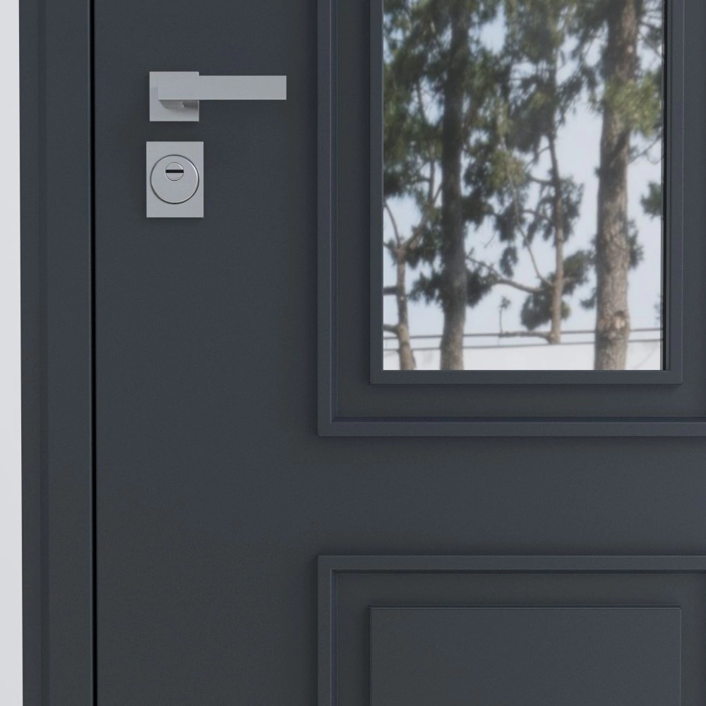 Дверь входная металлическая с терморазрывом 2050х960х102 мм правая Термакс Люми Классик