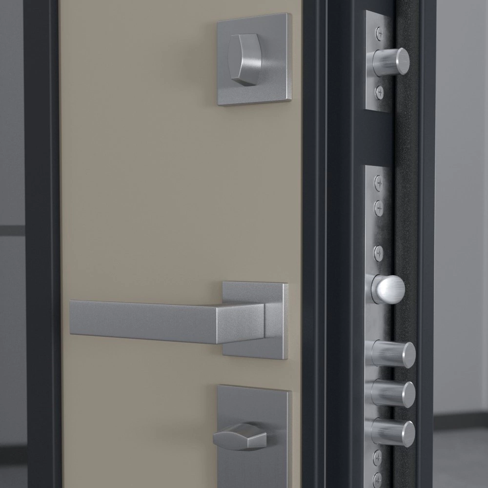 Дверь входная металлическая с терморазрывом 2050х960х102 мм правая Термакс Люми Классик