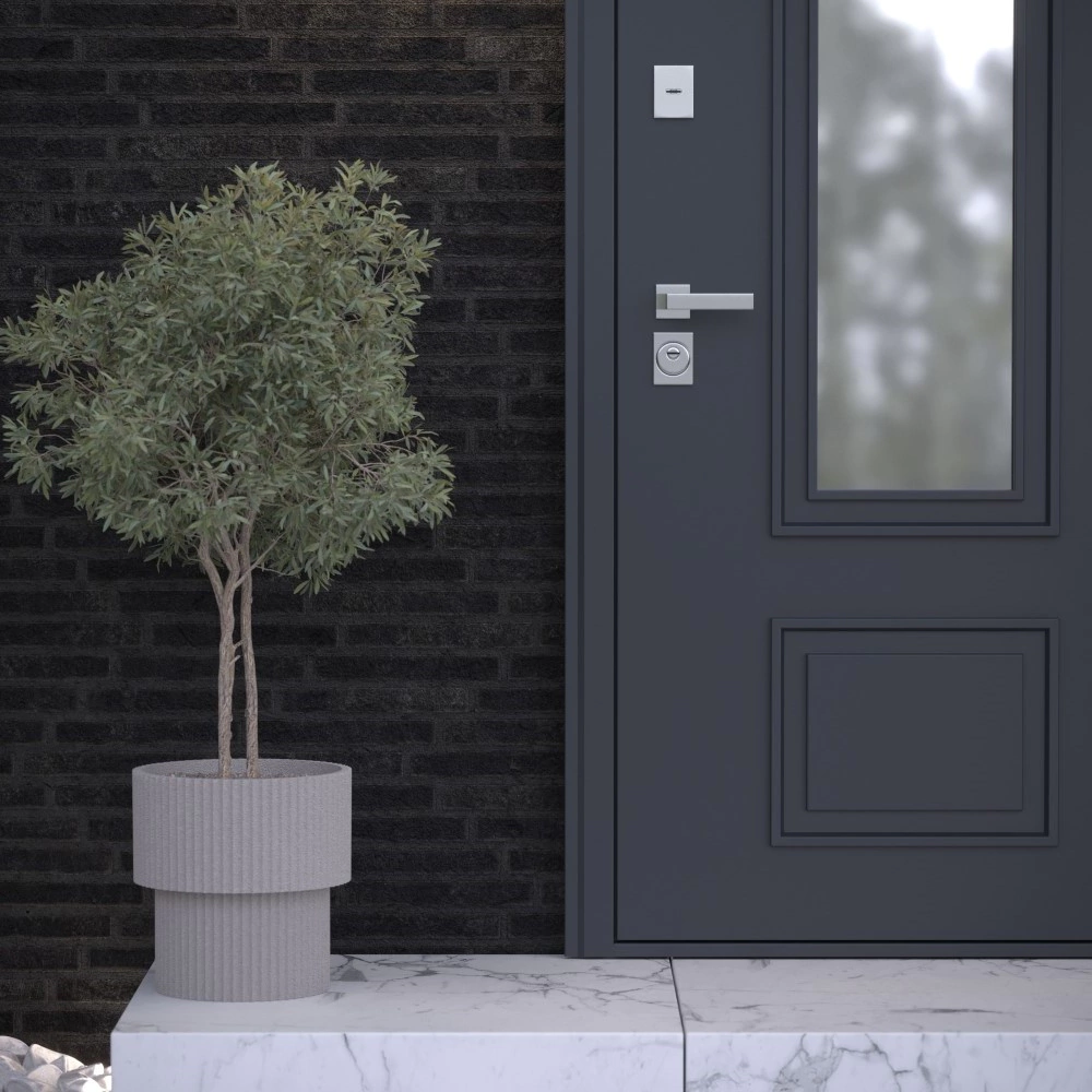 Дверь входная металлическая с терморазрывом 2050х960х102 мм правая Термакс Люми Классик