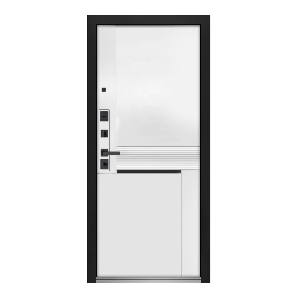 Дверь входная металлическая 2050х860х100 мм левая Верто-7