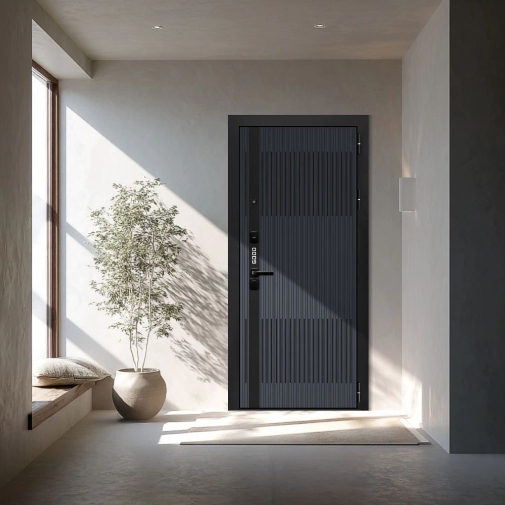 Дверь входная металлическая 2050х960х90 мм правая Гуд-2