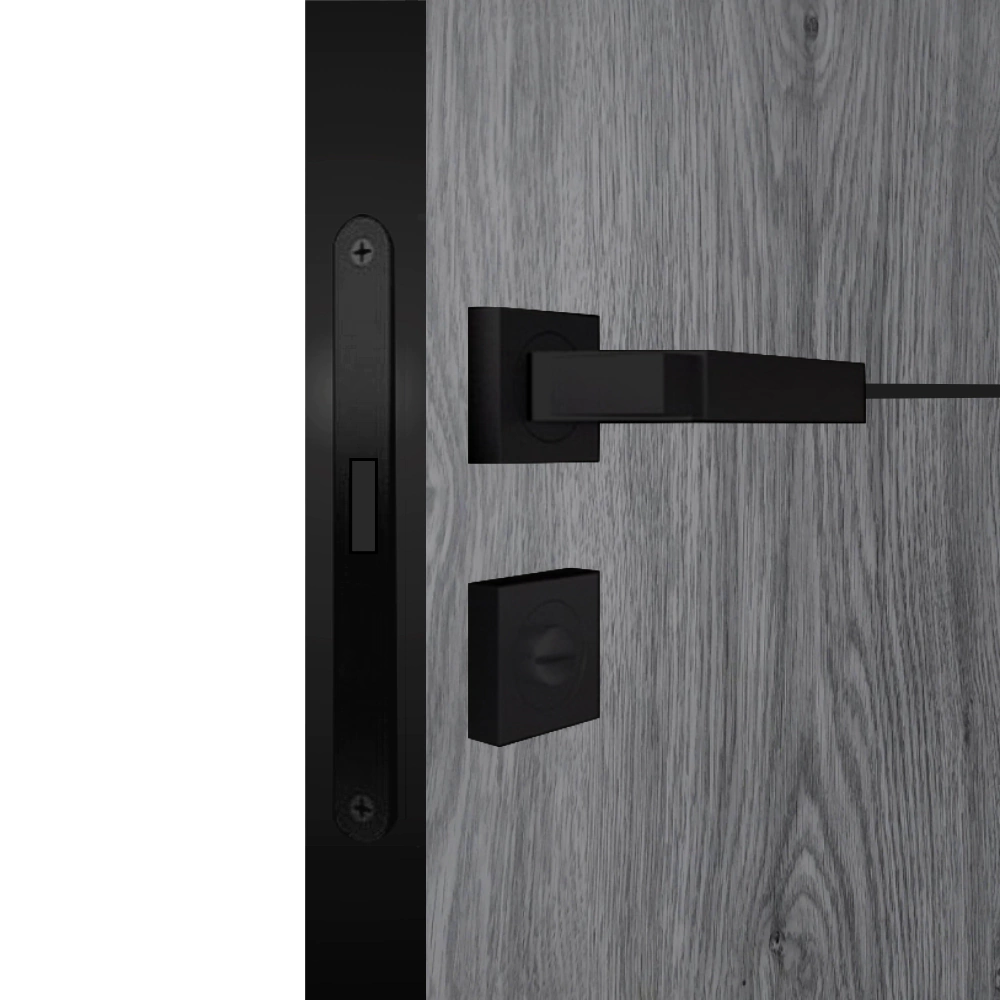 Дверь межкомнатная глухая ПВХ 2000х700 мм Лайн-1 Ольха серая