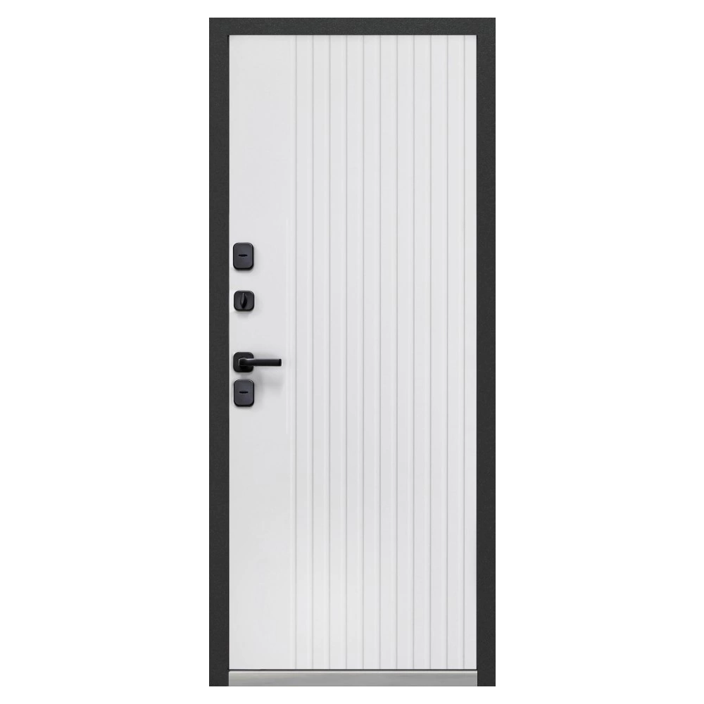 Дверь входная металлическая 2050х960х110 мм левая Луксор Термо Рейка