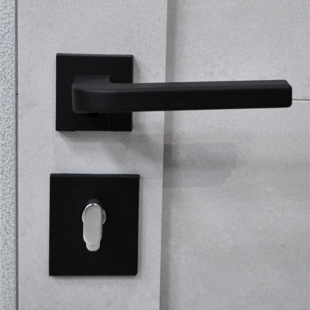 Дверь входная металлическая Герой-1 антик белый/бетон снежный 2050х960х90 мм левая