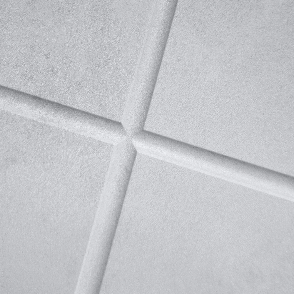 Дверь входная металлическая Герой-1 антик белый/бетон снежный 2050х960х90 мм левая