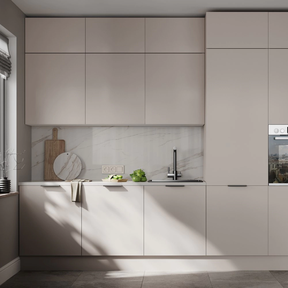 Фасад 196х396 мм Плано фон Фраппучино