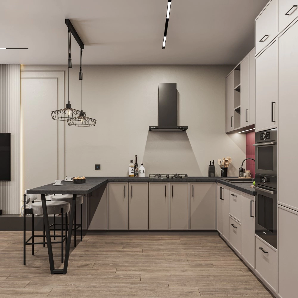 Фасад 196х396 мм Квадро фон Фраппучино