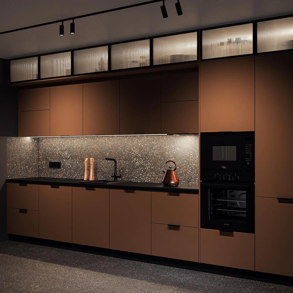 Фасад 716х146 мм Моно Табак