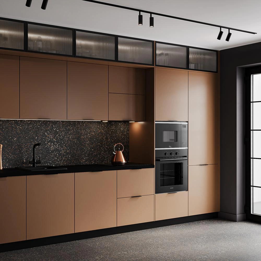 Фасад 916х446 мм Моно Табак