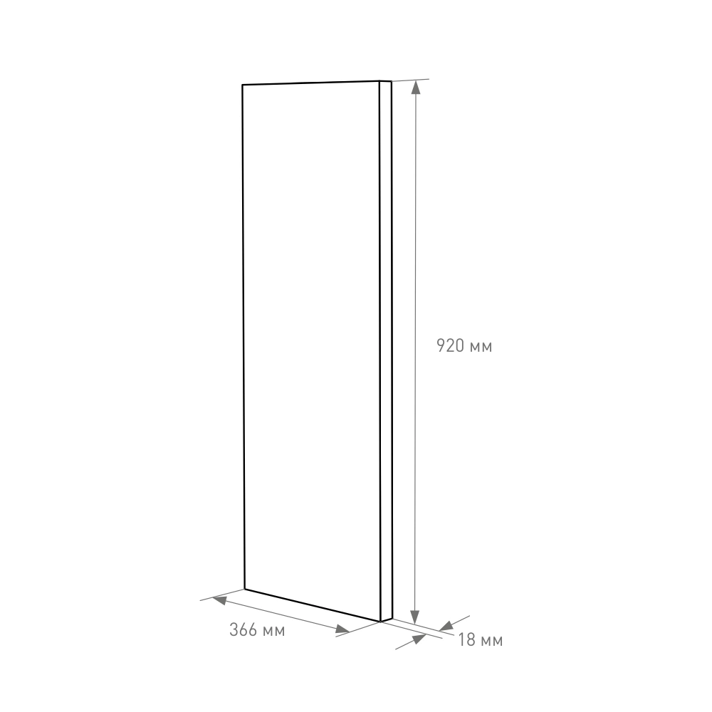 Фальшпанель 920х366 мм Моно Бордо