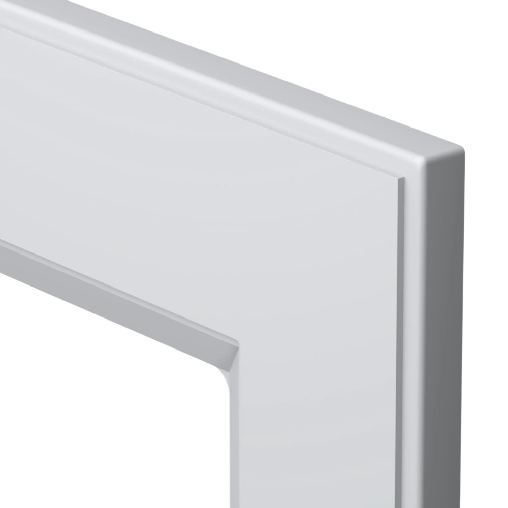 Фасад-рамка 916х396 мм Классика белая