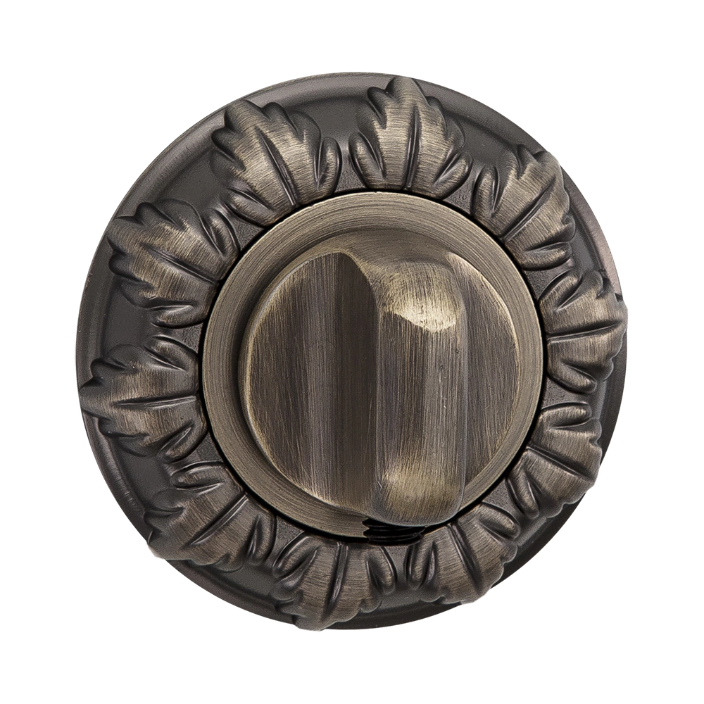 Дверные накладки с заверткой RENZ Глория бронза матовая