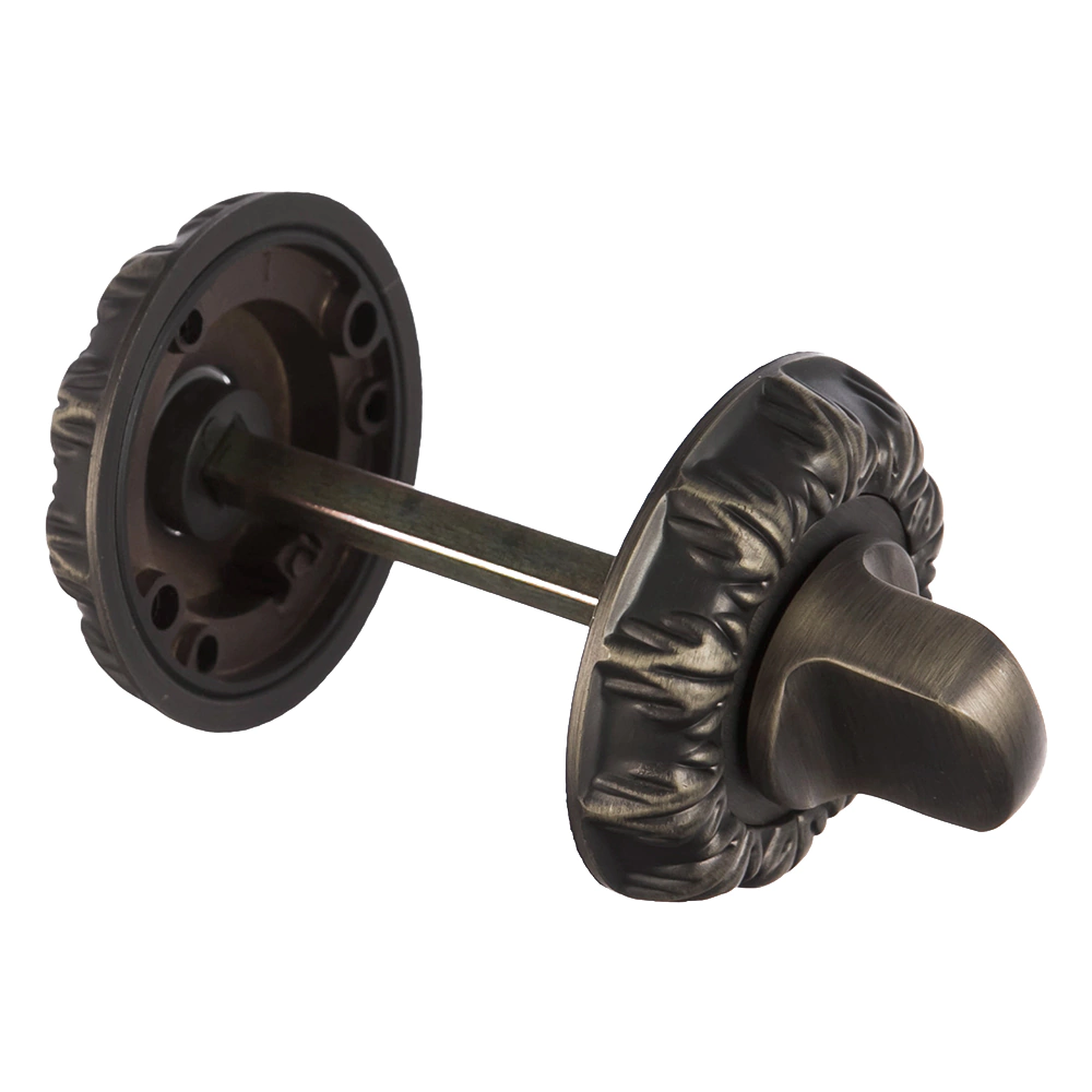 Дверные накладки с заверткой RENZ Глория бронза матовая