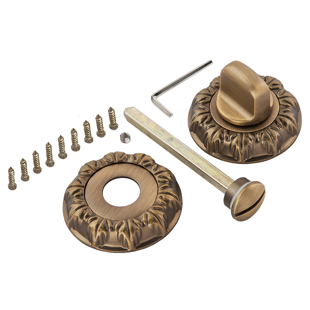 Дверные накладки с заверткой RENZ Альбино кофе