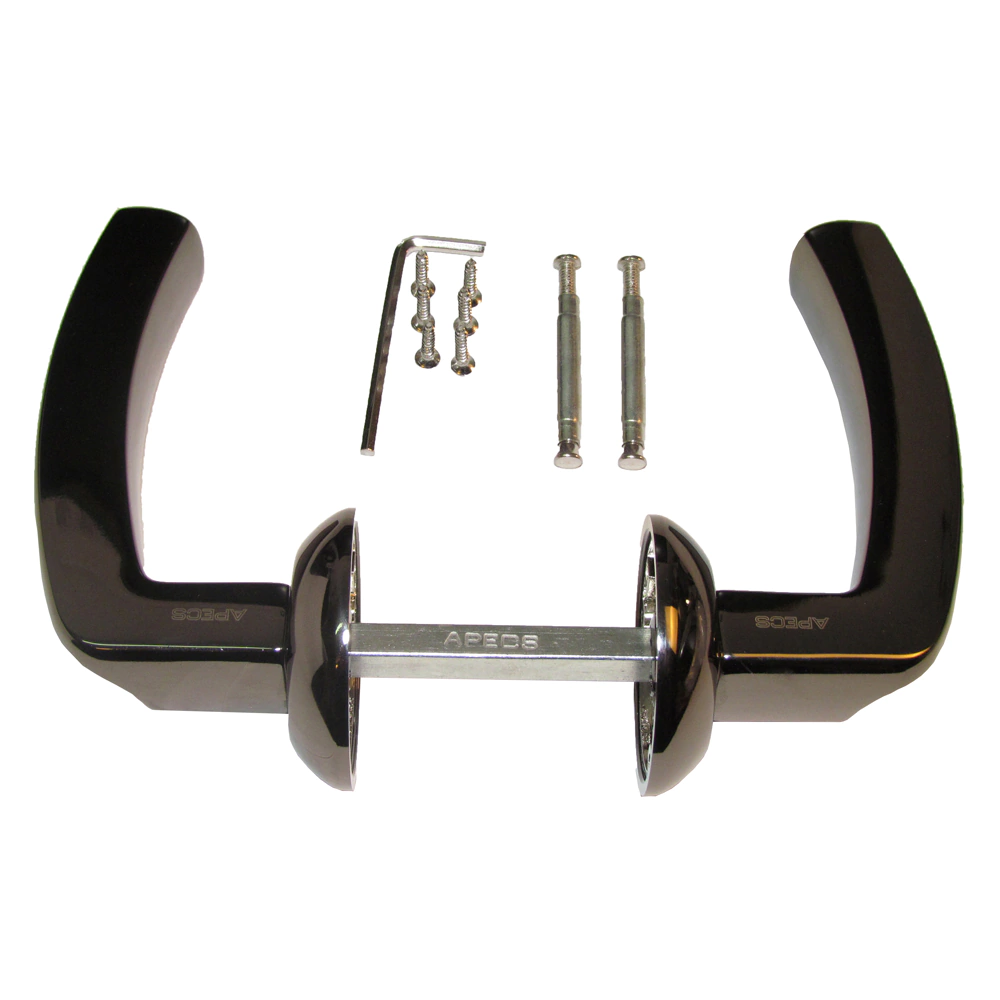 Дверные ручки Megapolis Dubai 0893 черный никель