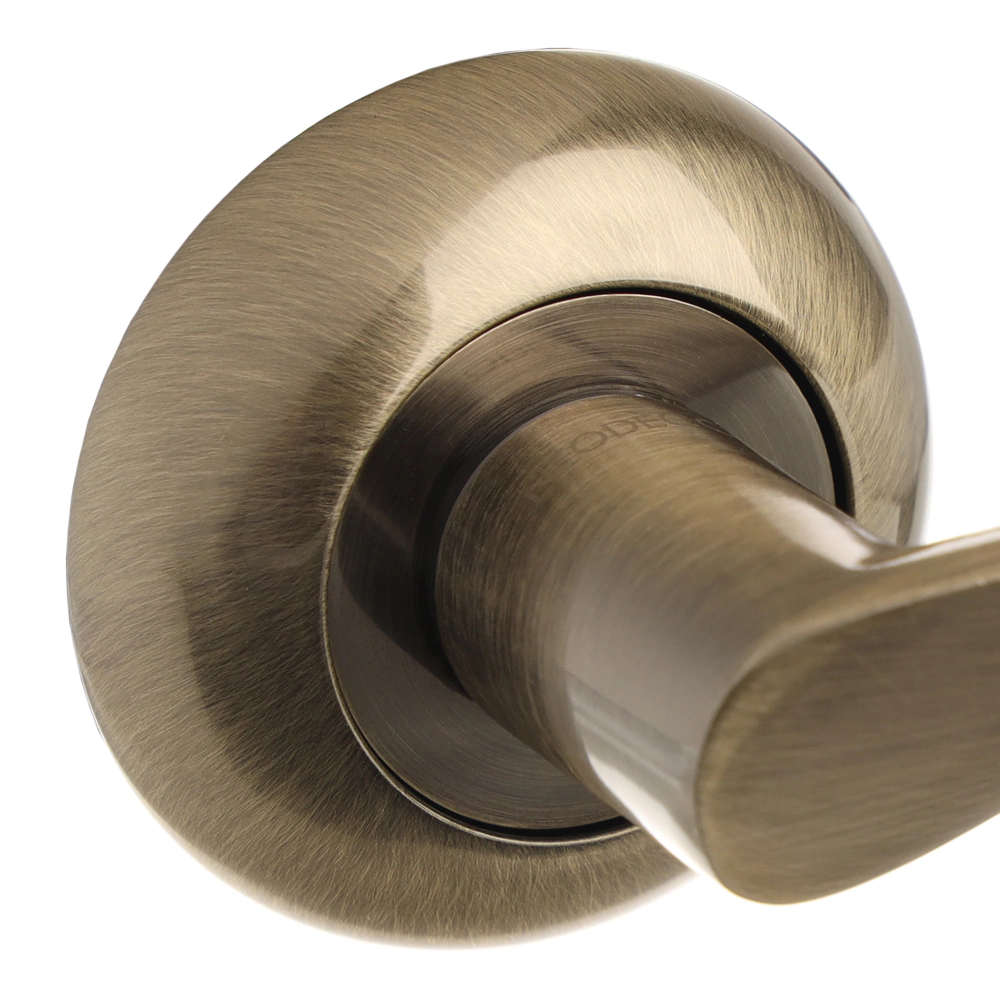 Комплект ручек с защелкой м/о 45 мм NEODECO Petal ES бронза