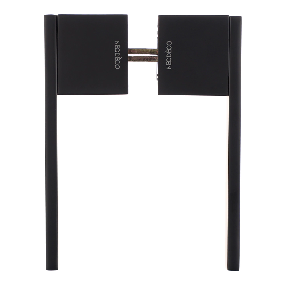 Дверные ручки NEODECO Ultramarine Z черные