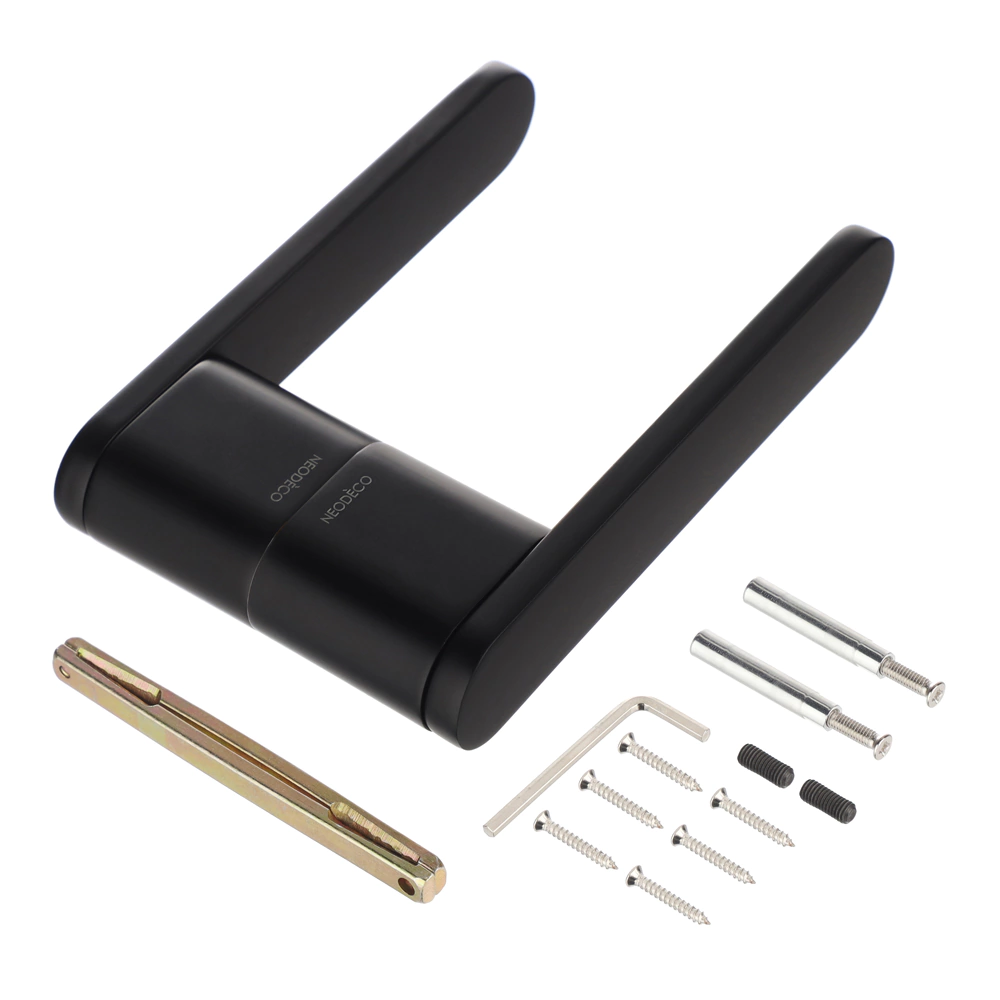 Дверные ручки NEODECO Provence Z черные