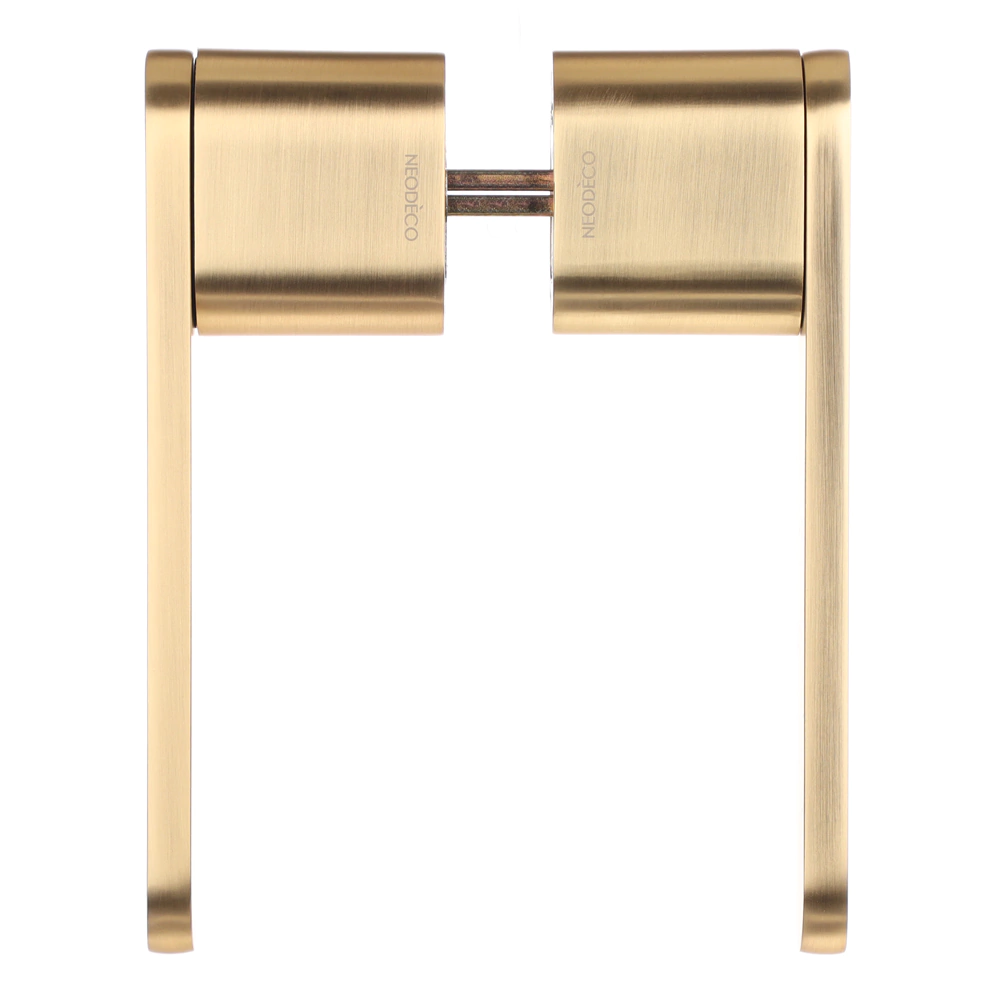 Дверные ручки NEODECO Provence Z сатинированное золото
