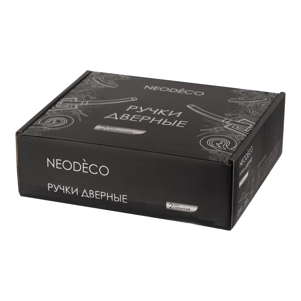 Дверные ручки NEODECO Provence Z сатинированное золото