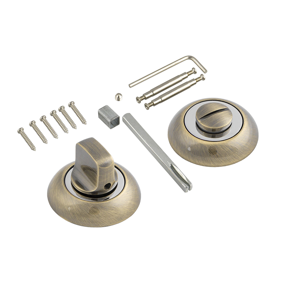 Дверные накладки с заверткой NEODECO Z59WC бронза