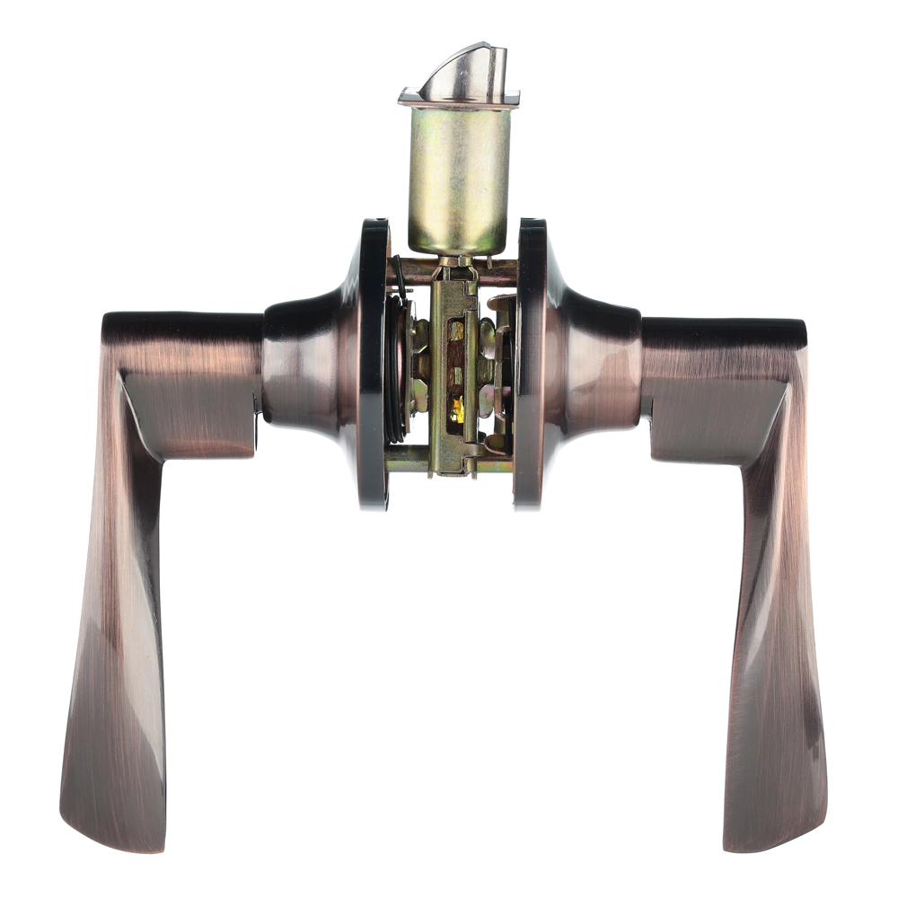 Комплект ручек с защелкой Титан 200 медь