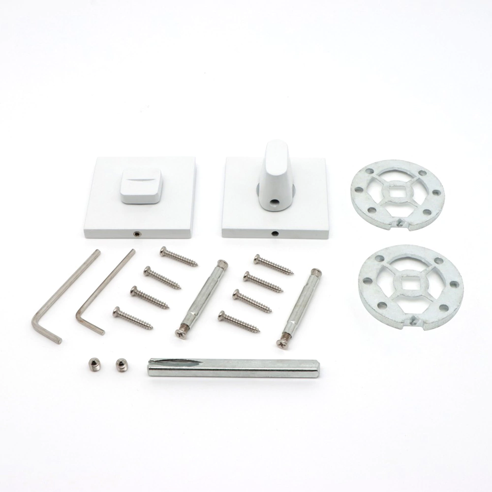 Дверные накладки с заверткой NEODECO EN белые матовые