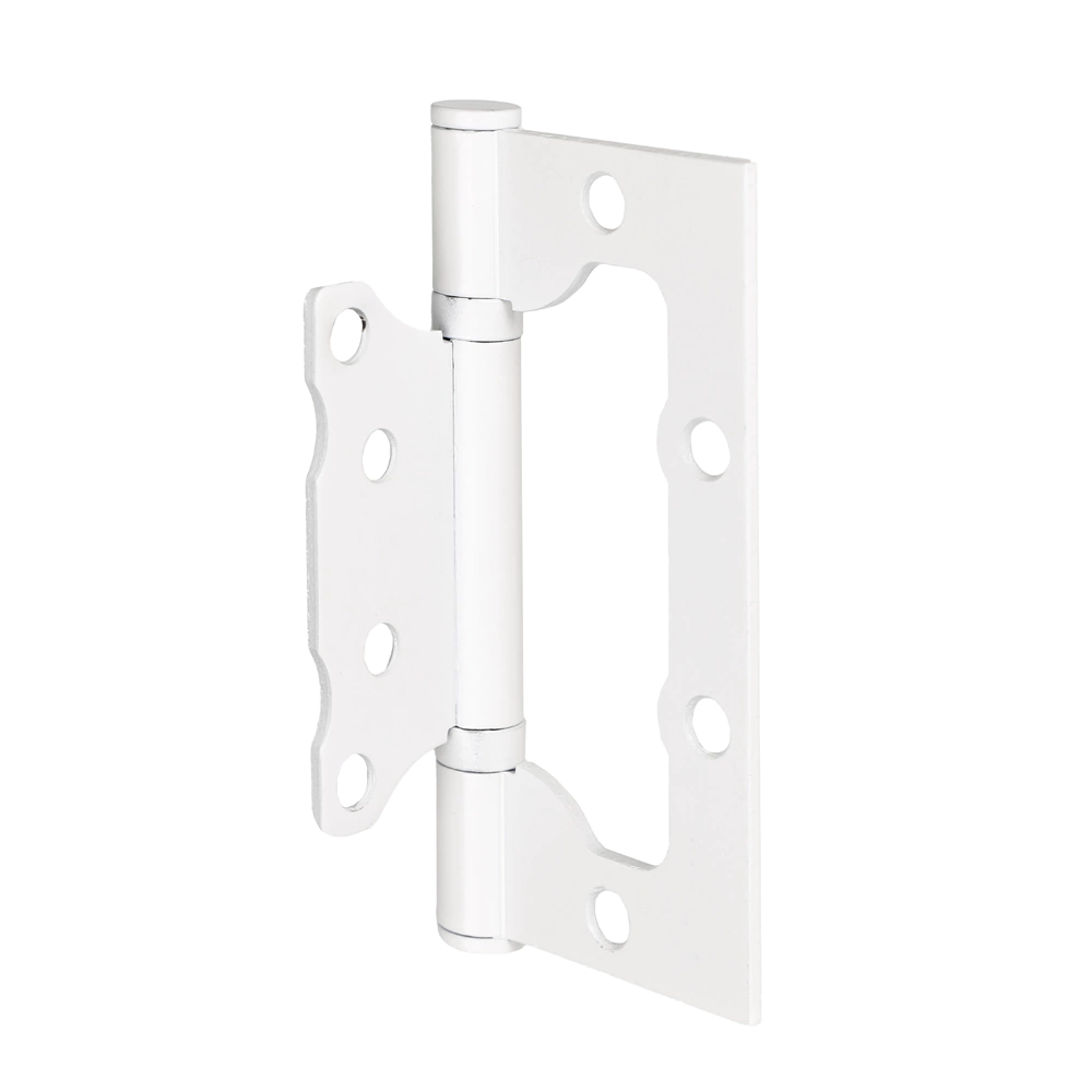 Петля без врезки FIXBERG 2BB 100х75х2,5 мм белая