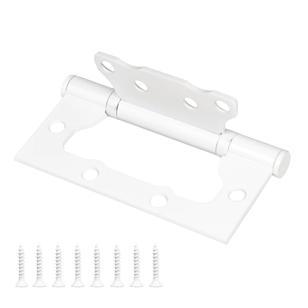 Петля без врезки FIXBERG 2BB 100х75х2,5 мм белая