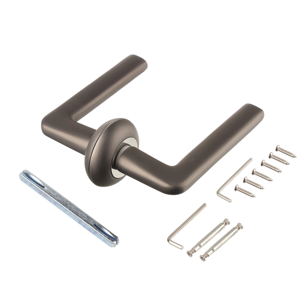 Дверные ручки Code Deco H-14083-A-GRF графит