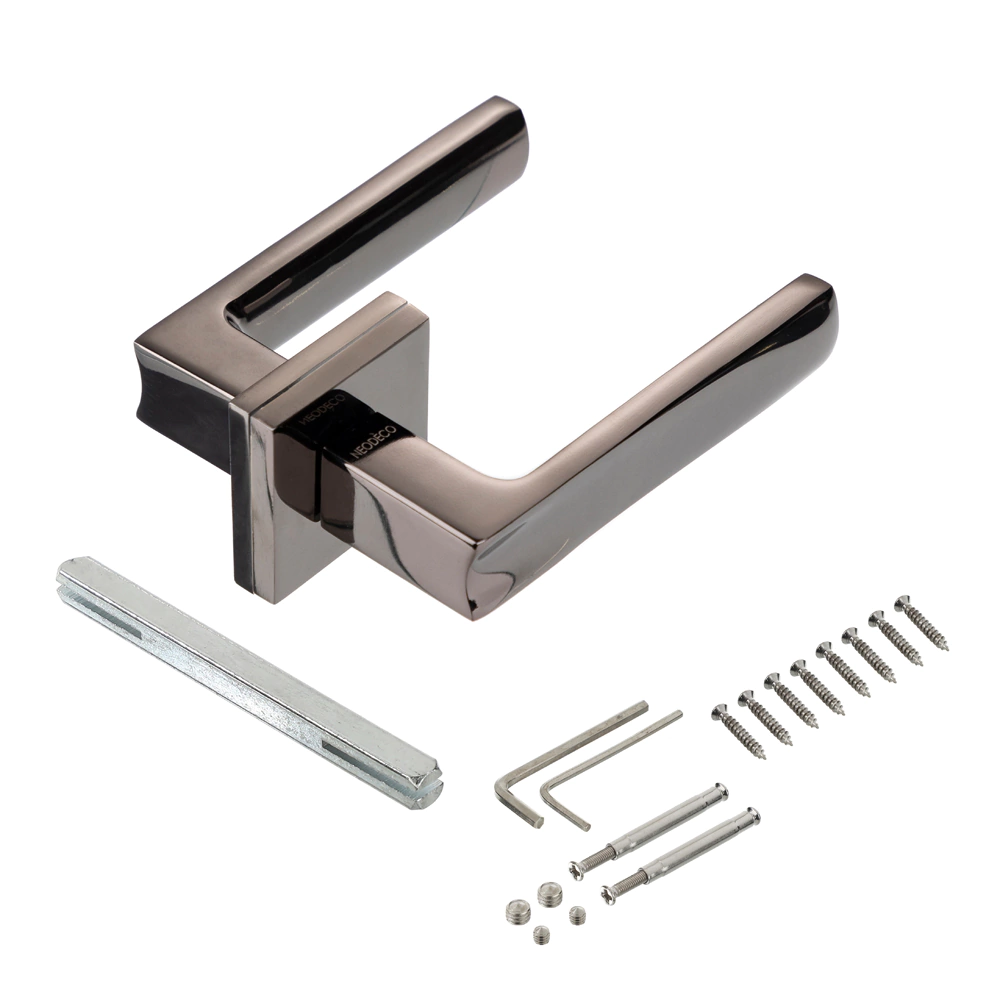 Дверные ручки Lokker Mandarin EN черный никель