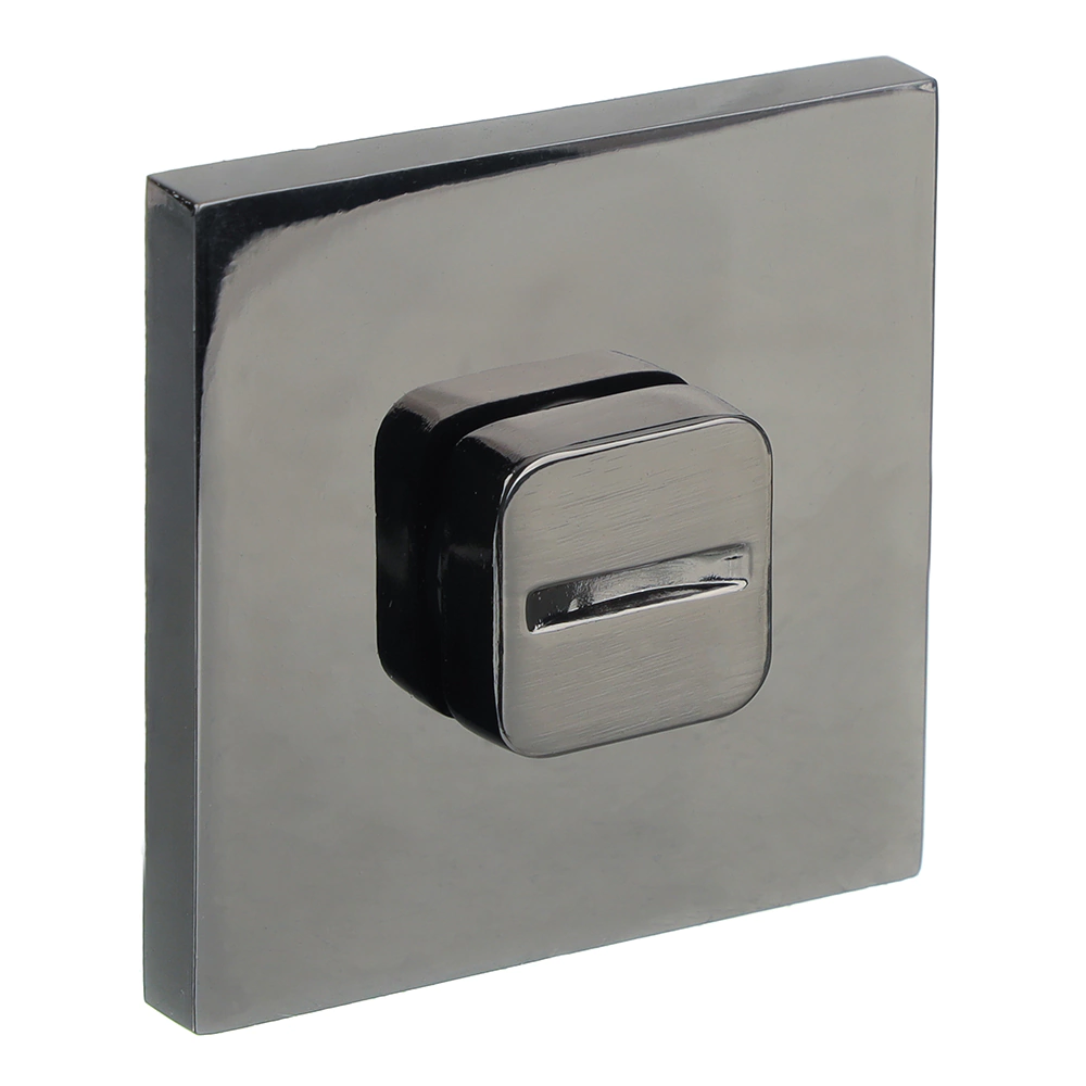 Дверные накладки с заверткой Lokker EN черный никель