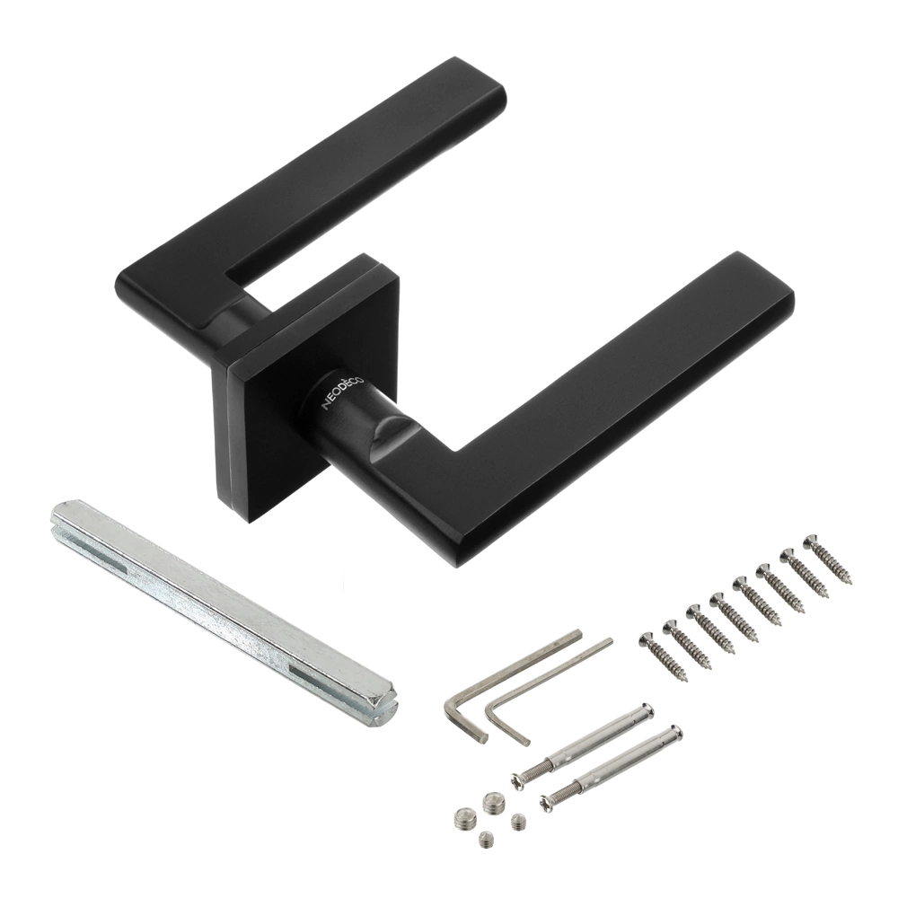 Дверные ручки Lokker Jungle EN черные