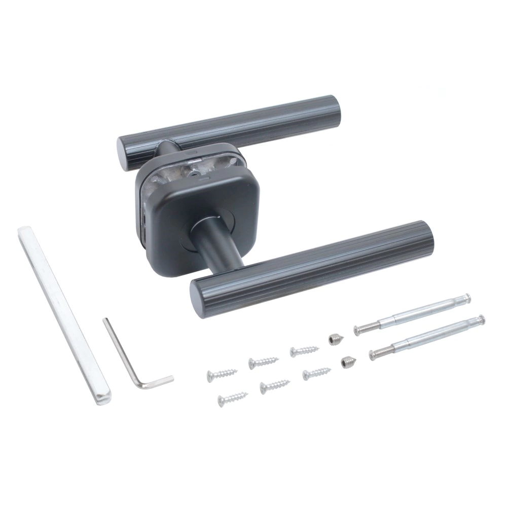 Ручки для входных дверей Булат Форте черные