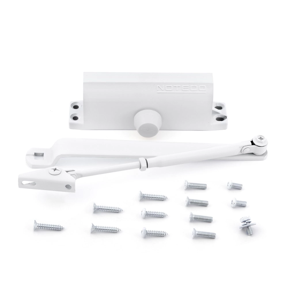 Доводчик дверной до 120 кг белый DC-080 NOTEDO