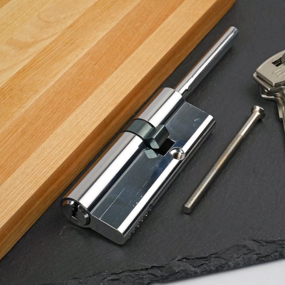 Цилиндр со штоком 50х30 мм ключ-завертка хром НОРА-М STD Z ЛП