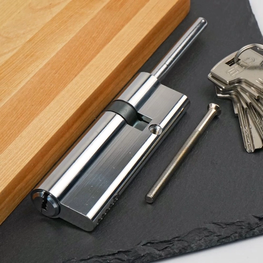 Цилиндр со штоком 65х30 мм ключ-завертка хром НОРА-М STD Z ЛП