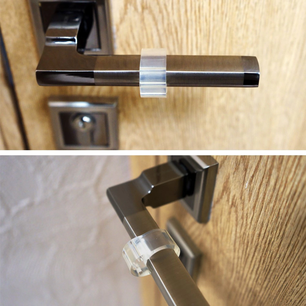 Стопор дверной на ручку 4 шт силиконовый