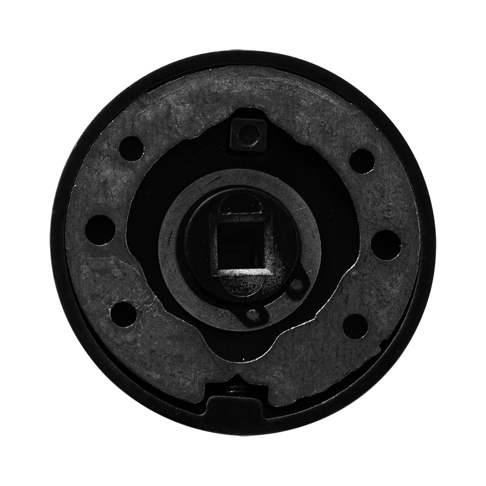 Дверные накладки с заверткой черные Morelli MH-WC-R6 BL