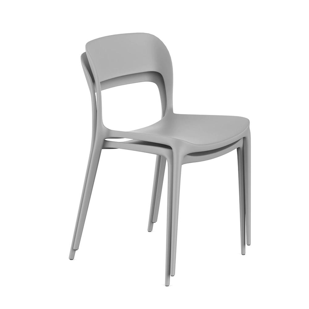 Стул кухонный ECLIPSE 43х43х83 см серый